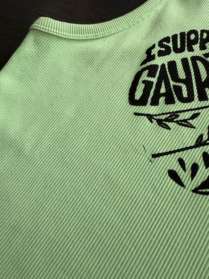 Gay Wrongs Cropped Tank