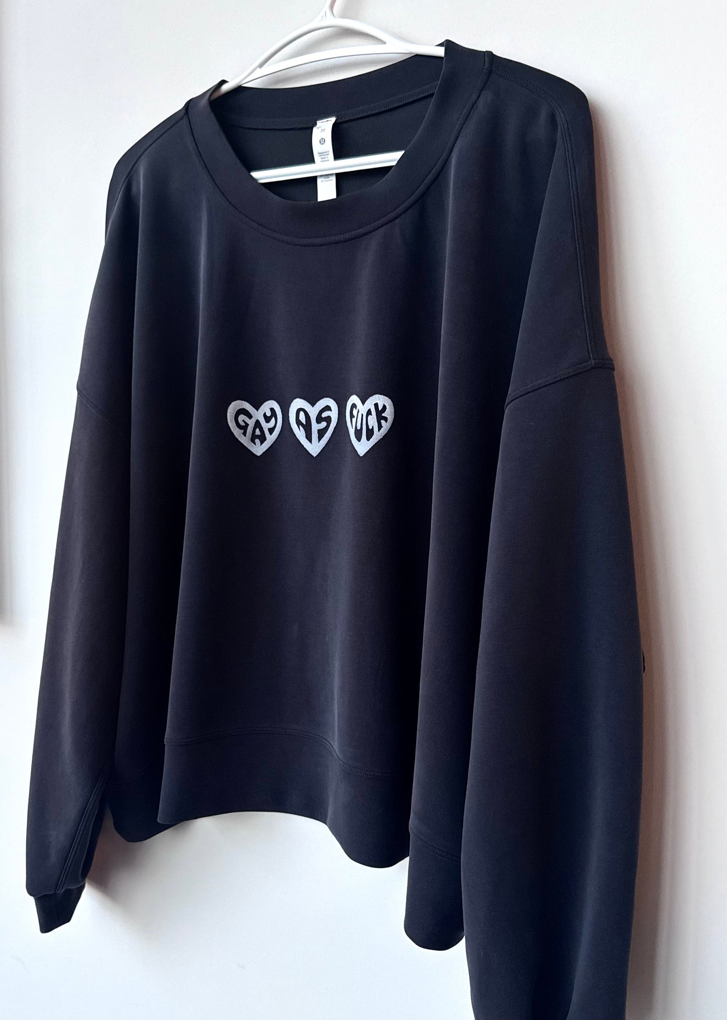 Gay As Fuck Cropped Sweater