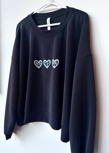 Gay As Fuck Cropped Sweater