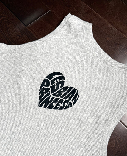 Lesbian Princess Cropped Tank