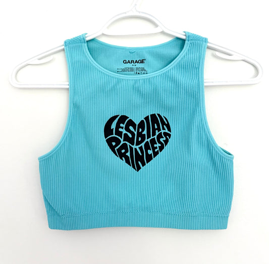 Lesbian Princess Cropped Tank