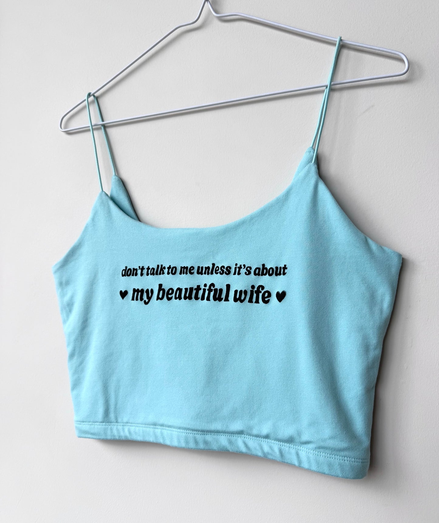 Beautiful Wife Cropped Tank