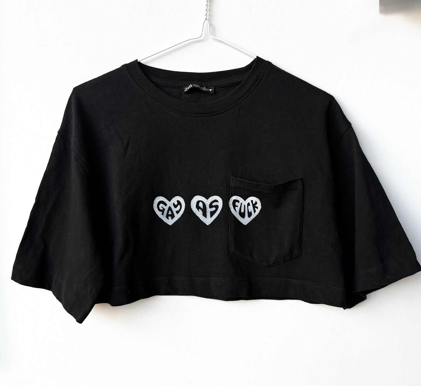 Gay As Fuck Cropped T