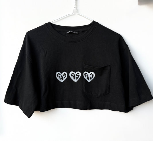 Gay As Fuck Cropped T