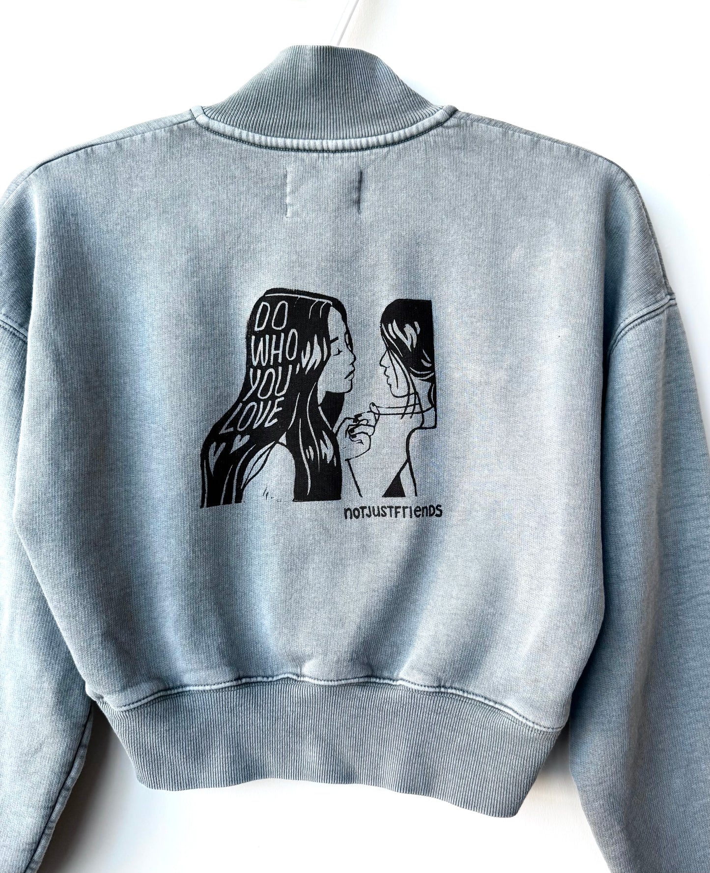 Do Who You Love Cropped Sweater