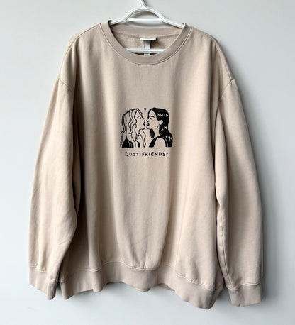 “Just Friends” Lovers Crewneck Sweater