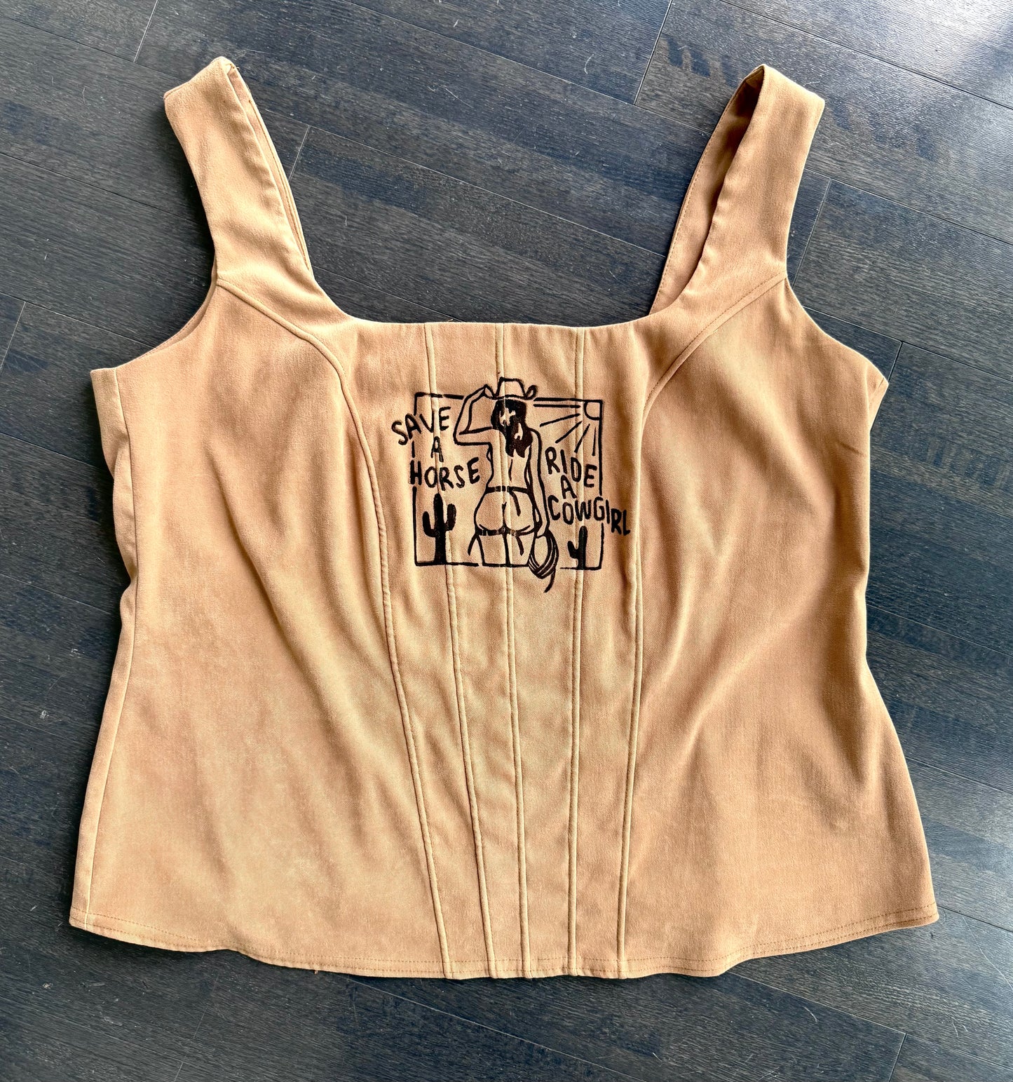 Cowgirl Structured Tank Top