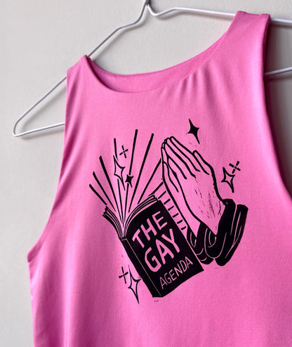 Gay Agenda Cropped Tank