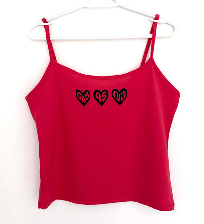 Gay As Fuck Cropped Tank