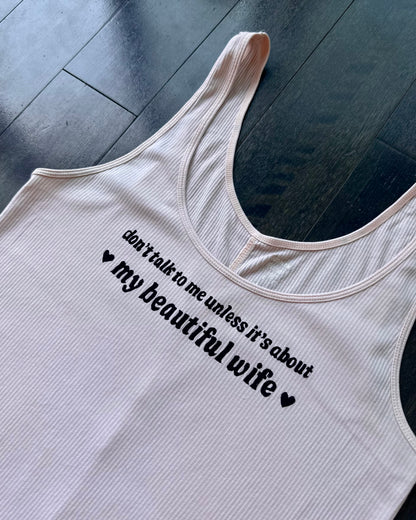 Beautiful Wife Tank Top