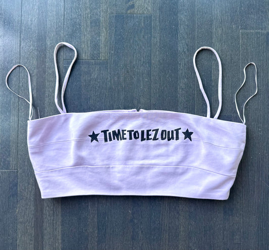 Lez Out Cropped Bandeau