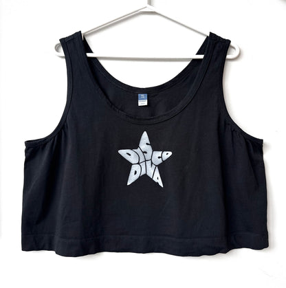 Disco Diva Cropped Tank