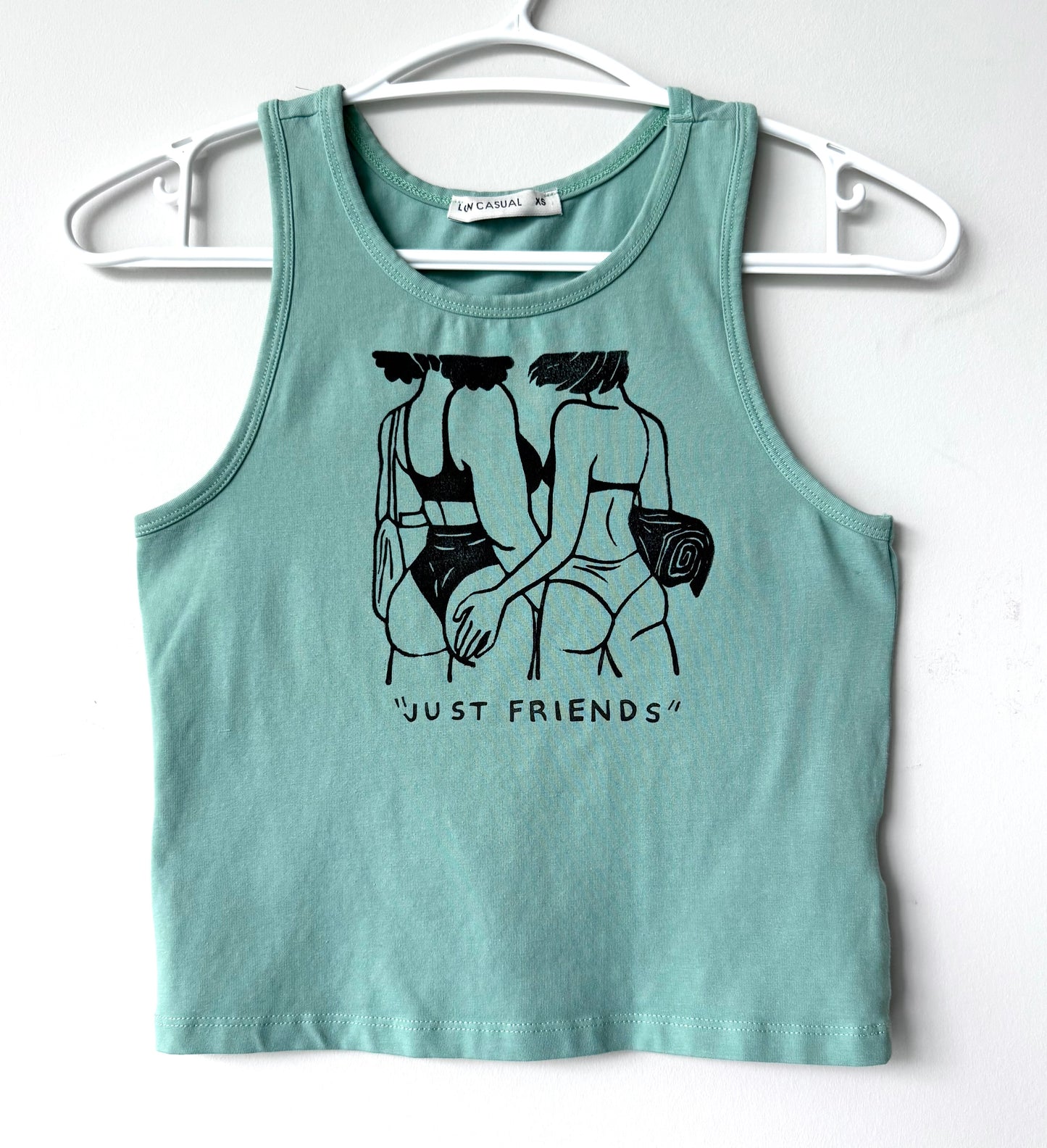 “Just Friends” Beach Babes Tank Top