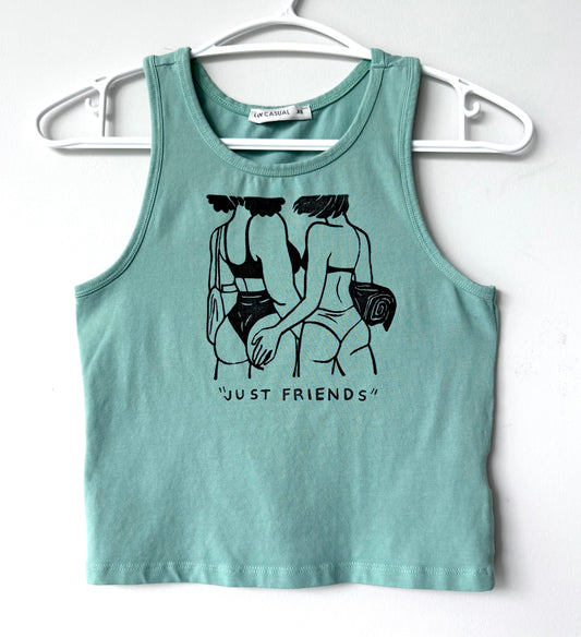 “Just Friends” Beach Babes Tank Top
