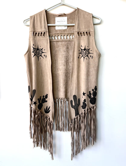 Cowgirl X Fruity Fringed Vest