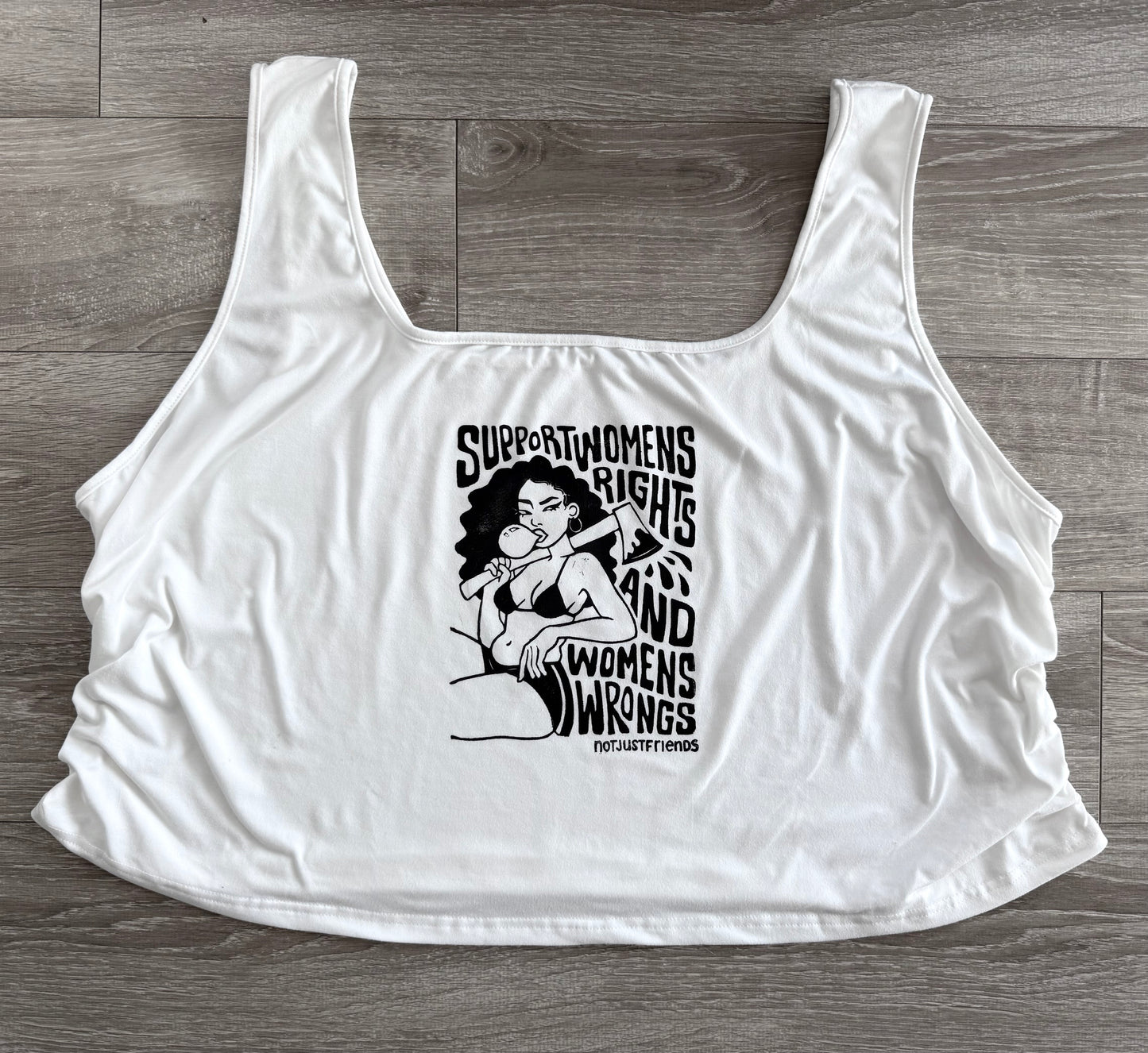Women’s Wrongs Cropped Tank