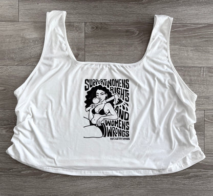 Women’s Wrongs Cropped Tank