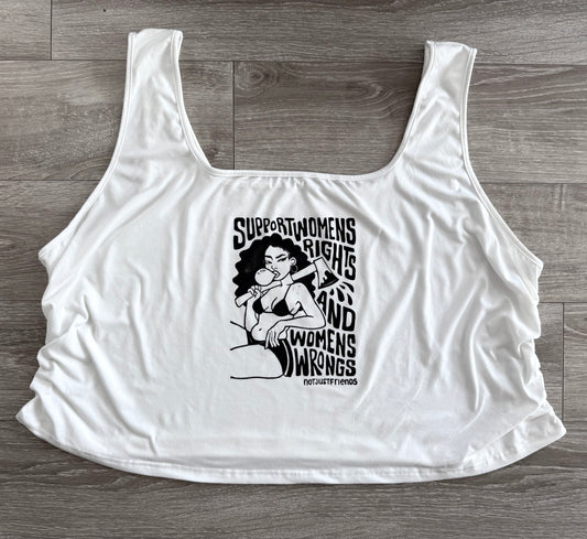 Women’s Wrongs Cropped Tank