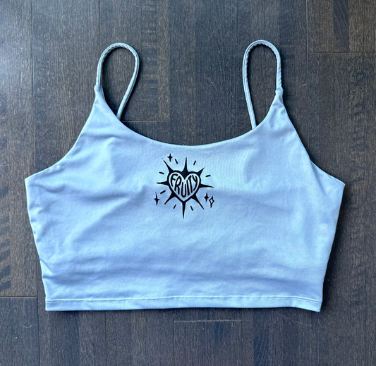 Fruity Cropped Tank/Sports Bra