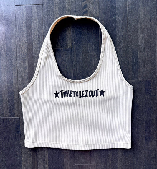 Lez Out Halter Top