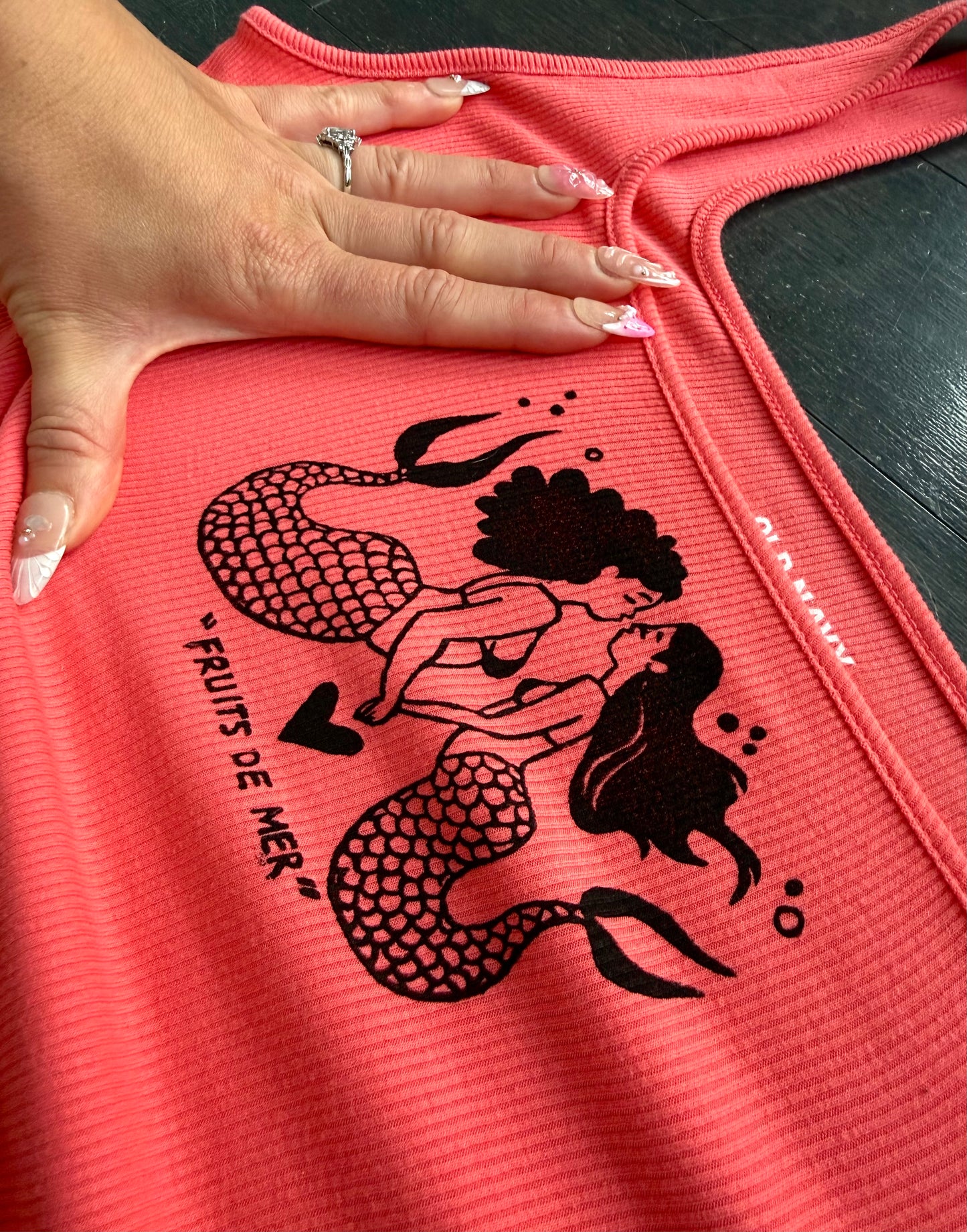Mermaids Cropped Tank Top