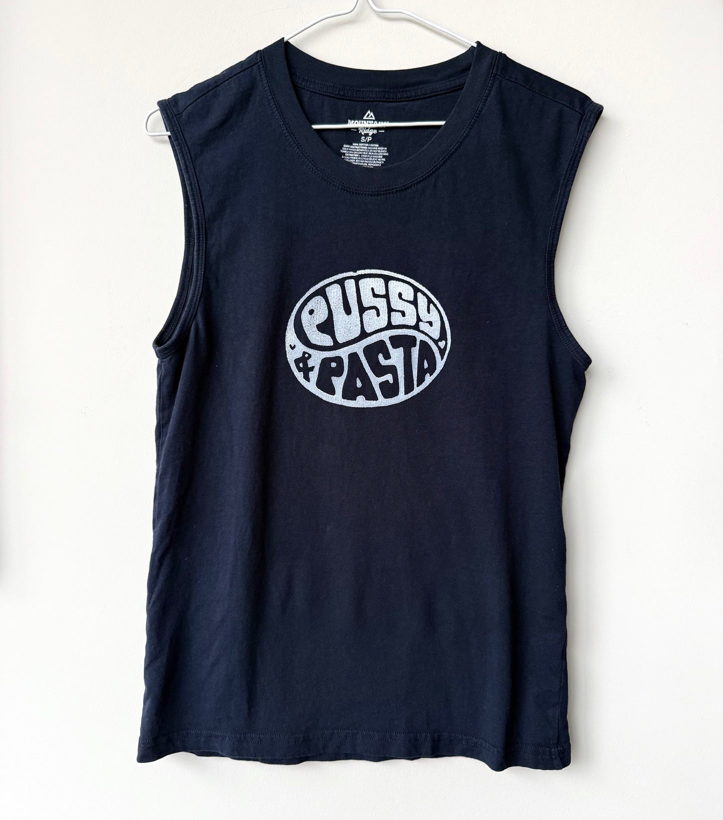 Pussy & Pasta Sleeveless Top