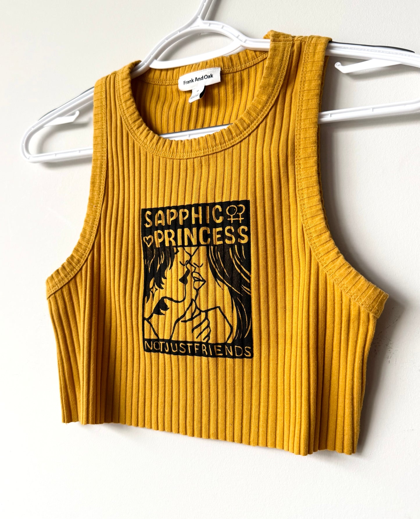 Sapphic Princess Extra-Cropped Tank
