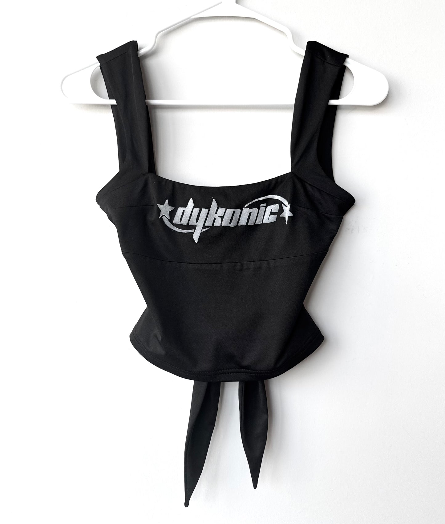Dykonic Tie-Up Open Back Tank