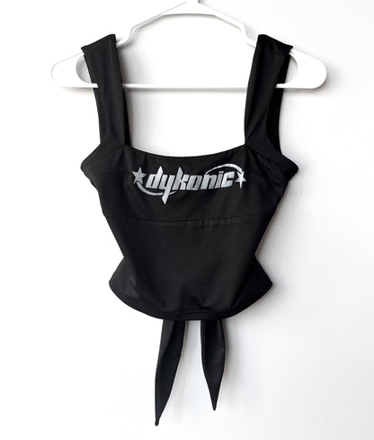 Dykonic Tie-Up Open Back Tank