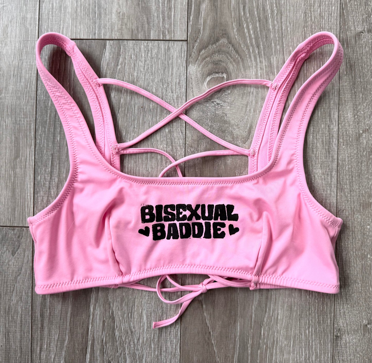 Bisexual Baddie Bikini Top
