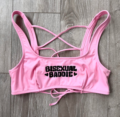 Bisexual Baddie Bikini Top