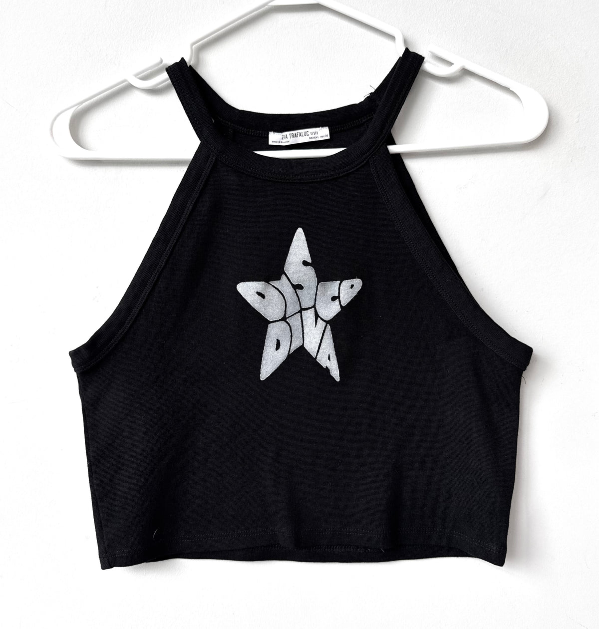 Disco Diva Cropped Tank