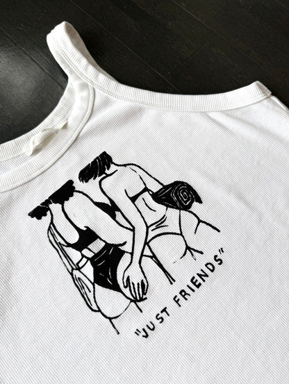 “Just Friends” Beach Babes Tank Top