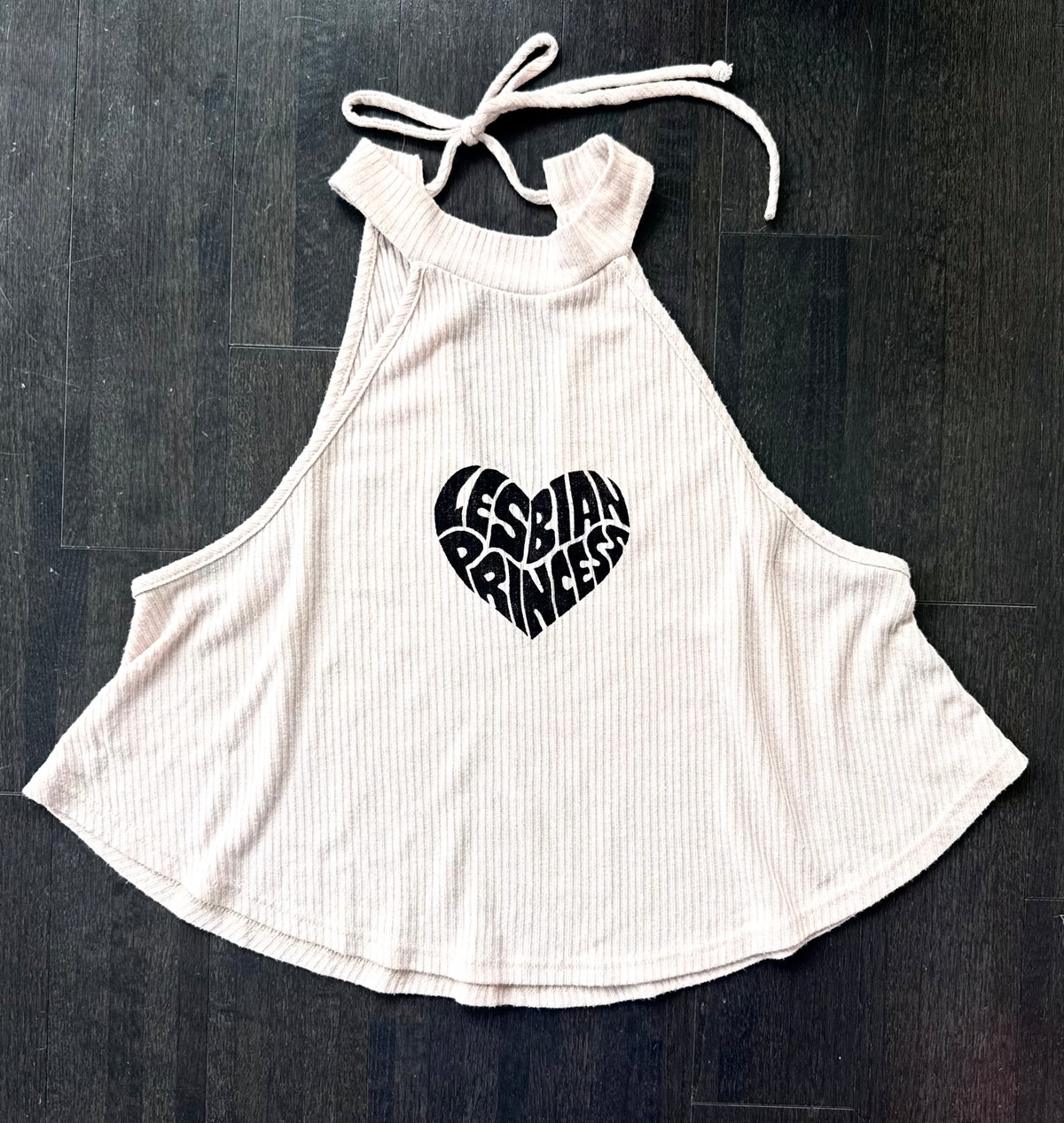 Lesbian Princess Flowy Halter Top