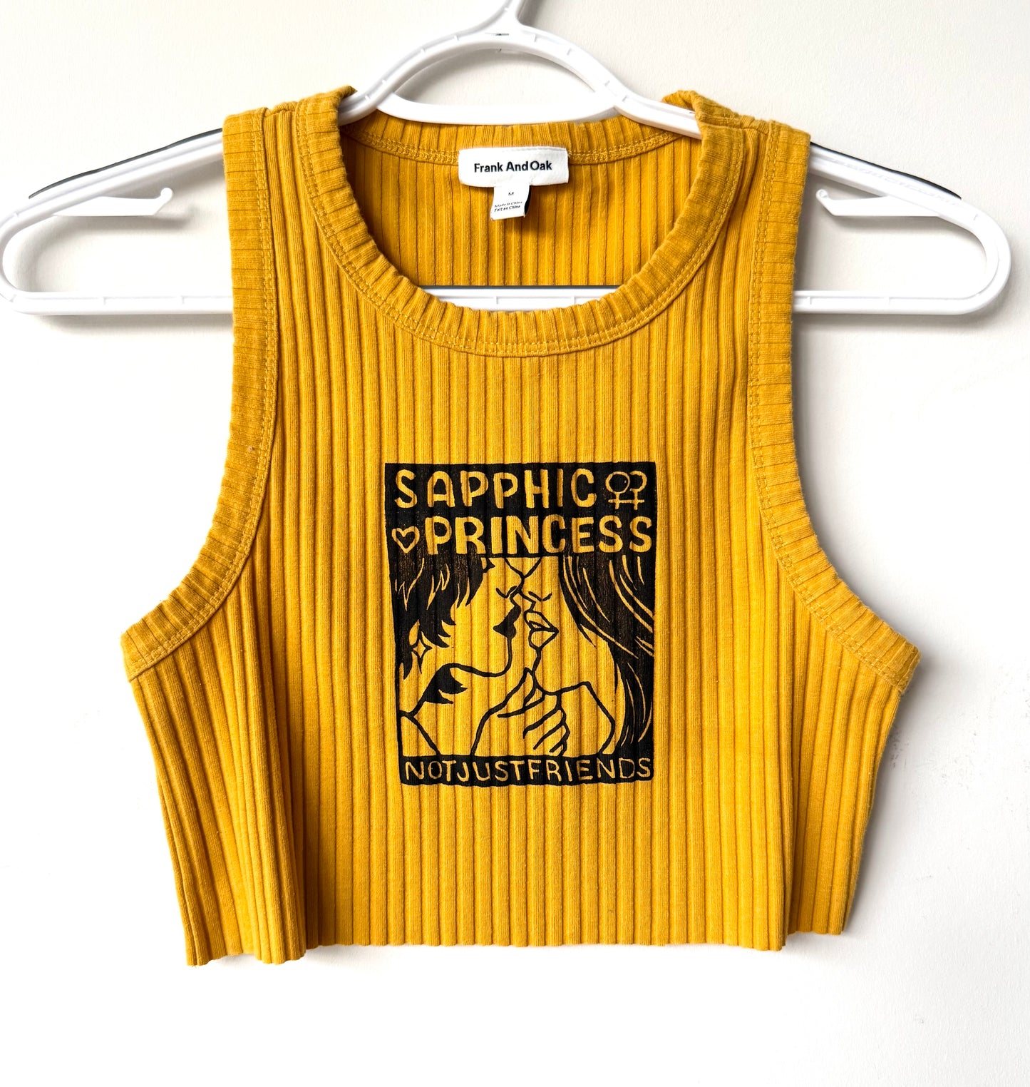 Sapphic Princess Extra-Cropped Tank