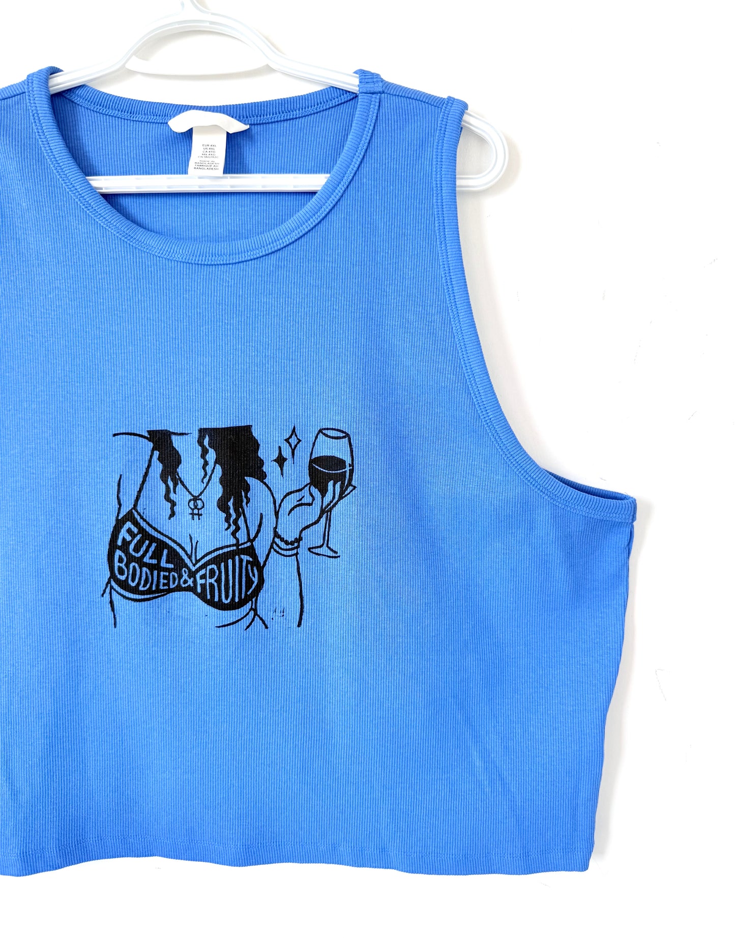 Full Bodied & Fruity Cropped Tank