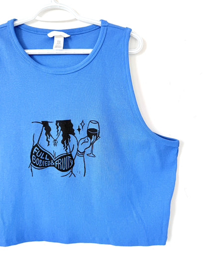 Full Bodied & Fruity Cropped Tank