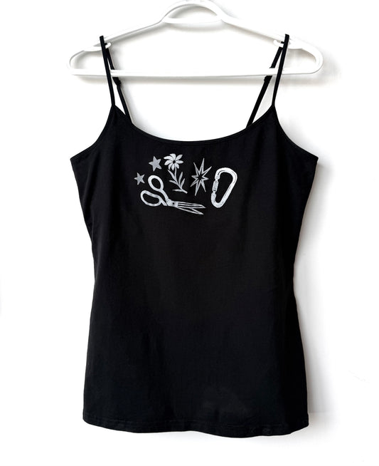 Patchwork Printed Tank Top