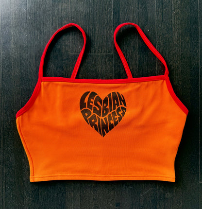 Lesbian Princess Cropped Tank