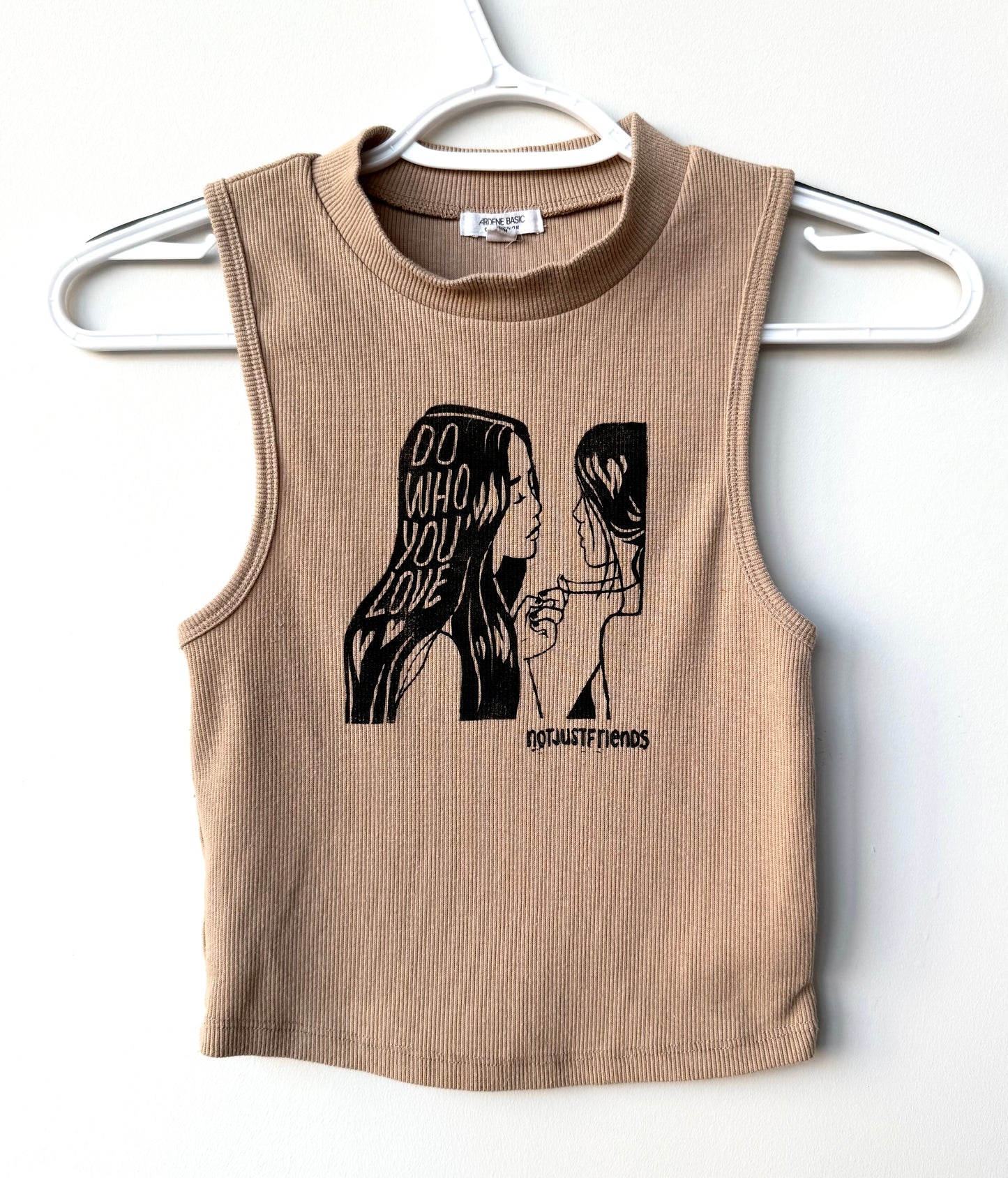 Do Who You Love Cropped Tank