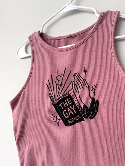 Gay Agenda Cropped Tank