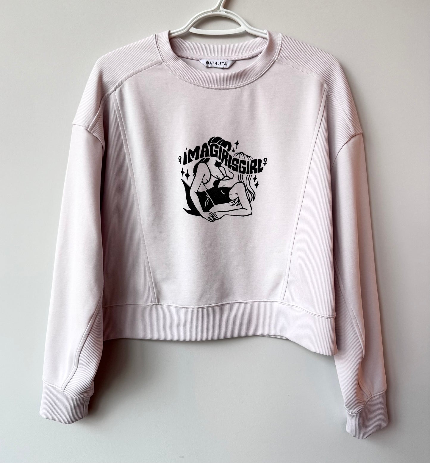 Girls Girl Cropped Crewneck
