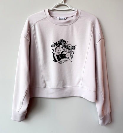 Girls Girl Cropped Crewneck