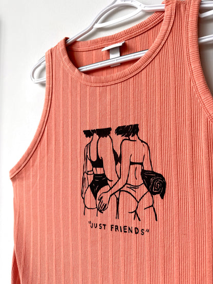 “Just Friends” Beach Babes Tank Top