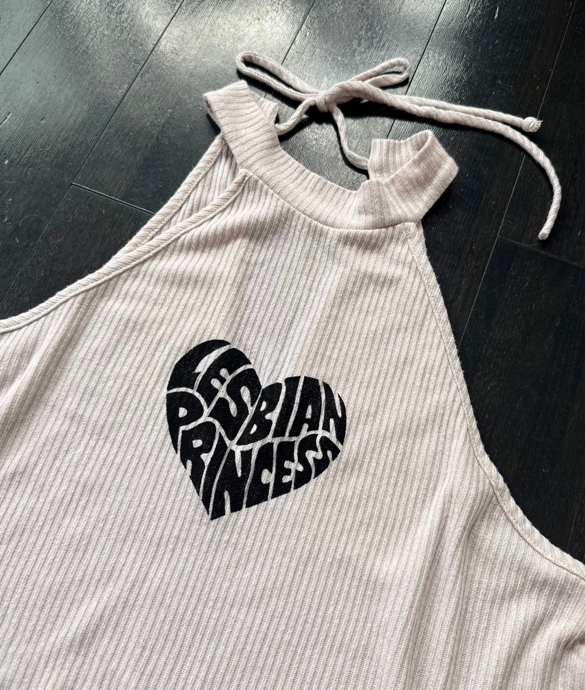 Lesbian Princess Flowy Halter Top