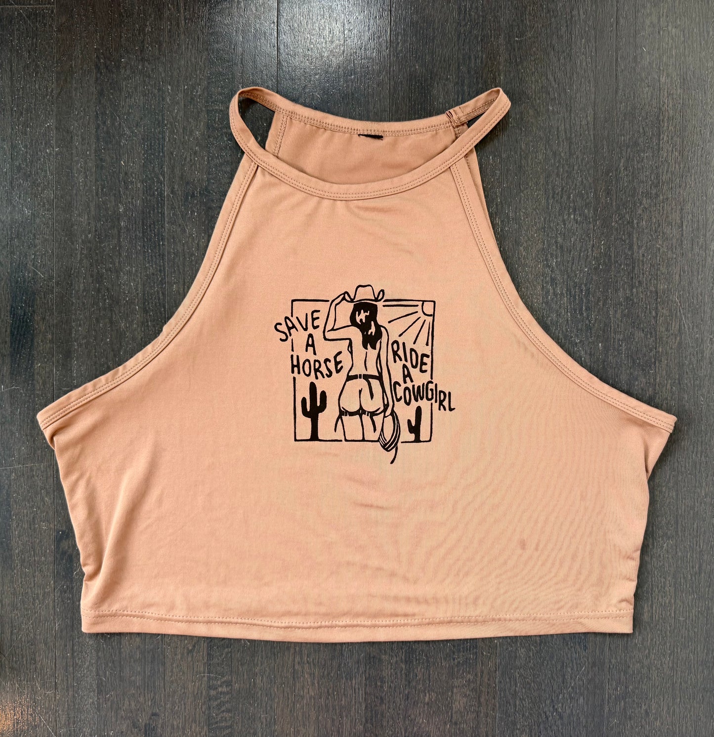 Cowgirl Cropped Tank
