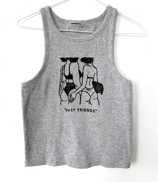 “Just Friends” Beach Babes Tank Top