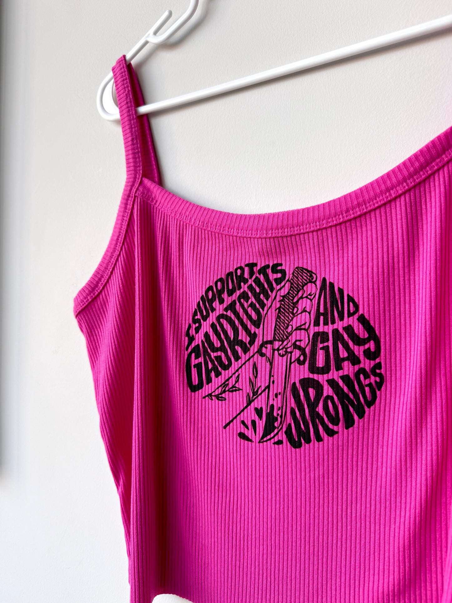 Gay Wrongs Cropped Tank