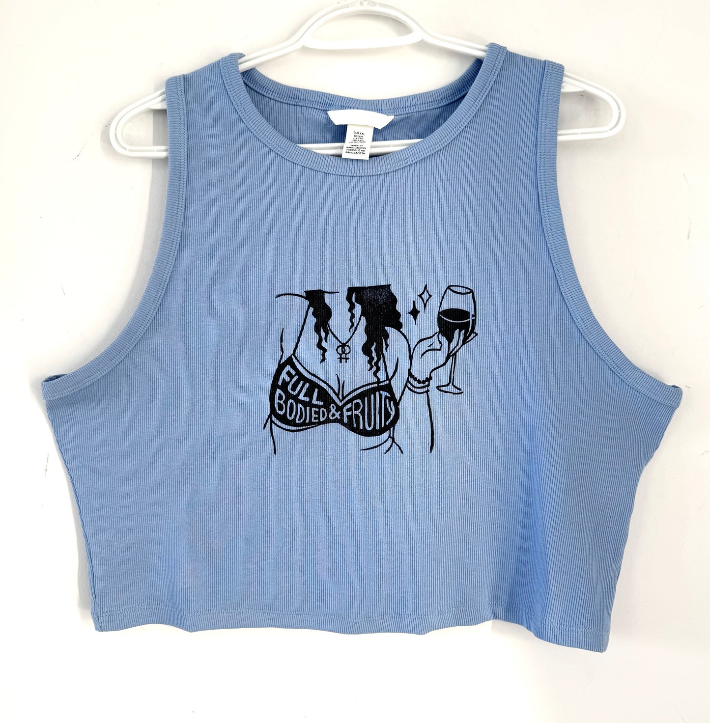 Full Bodied & Fruity Cropped Tank