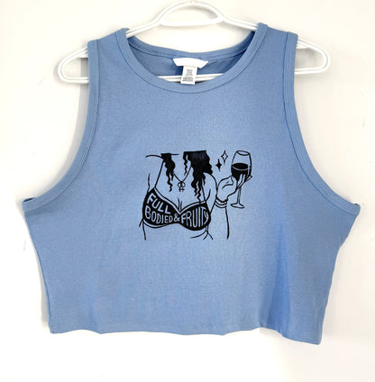 Full Bodied & Fruity Cropped Tank